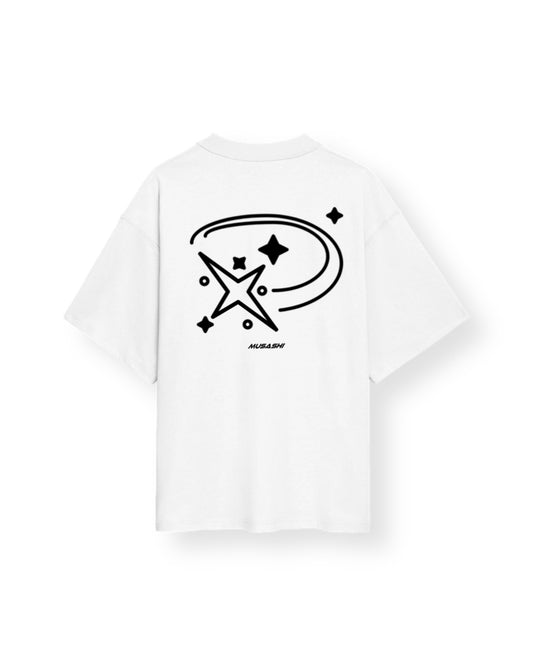 Star Gazer Tee // White