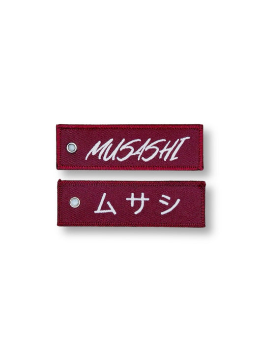 Musashi Flight Tag // Maroon